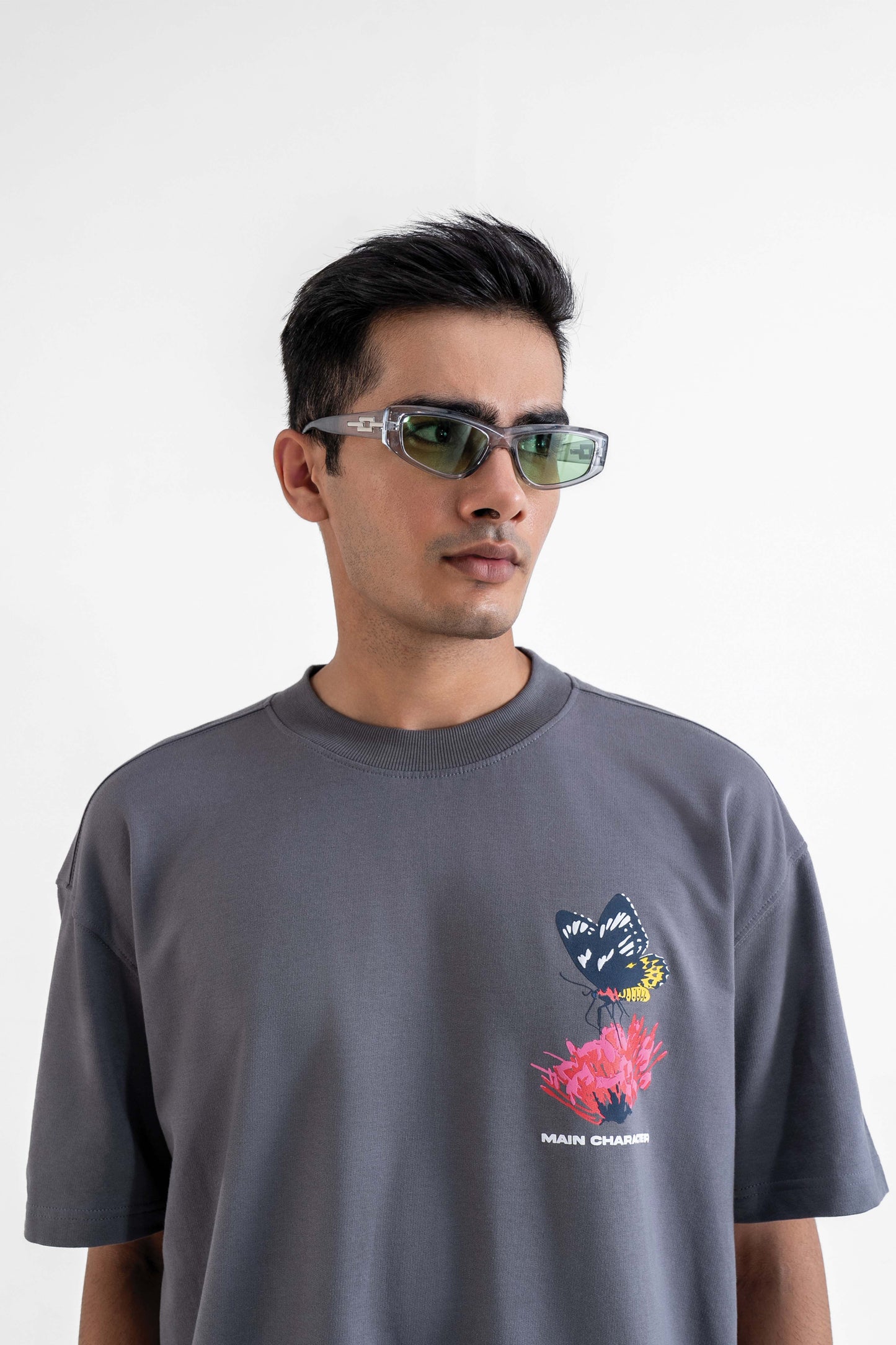 Cruel Grey Oversized T-Shirt