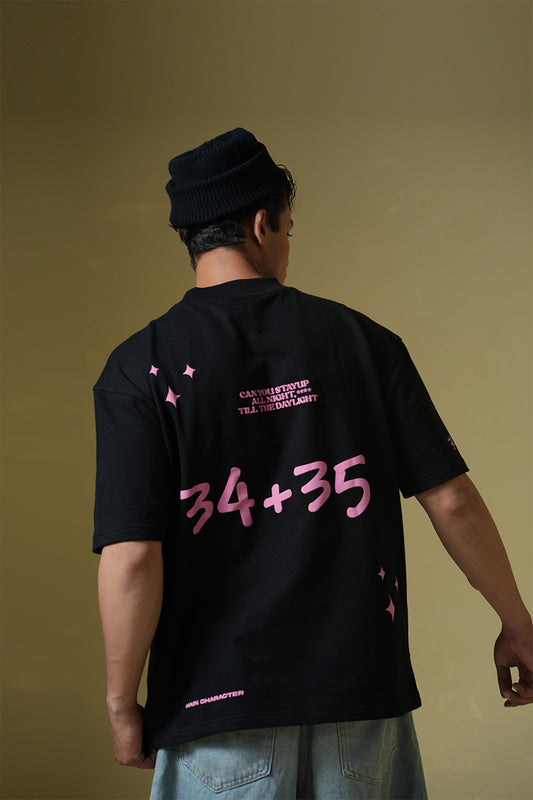 34+35 Oversized T-shirt - Buy 5% GST Online in India at Main Character