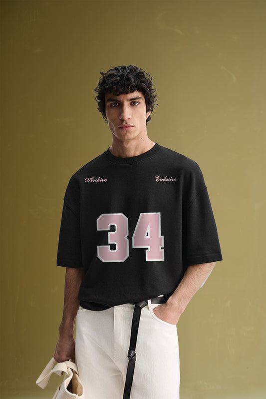 Reimagined Black Oversized T-shirt - Buy Old Money Online in India at Main Character