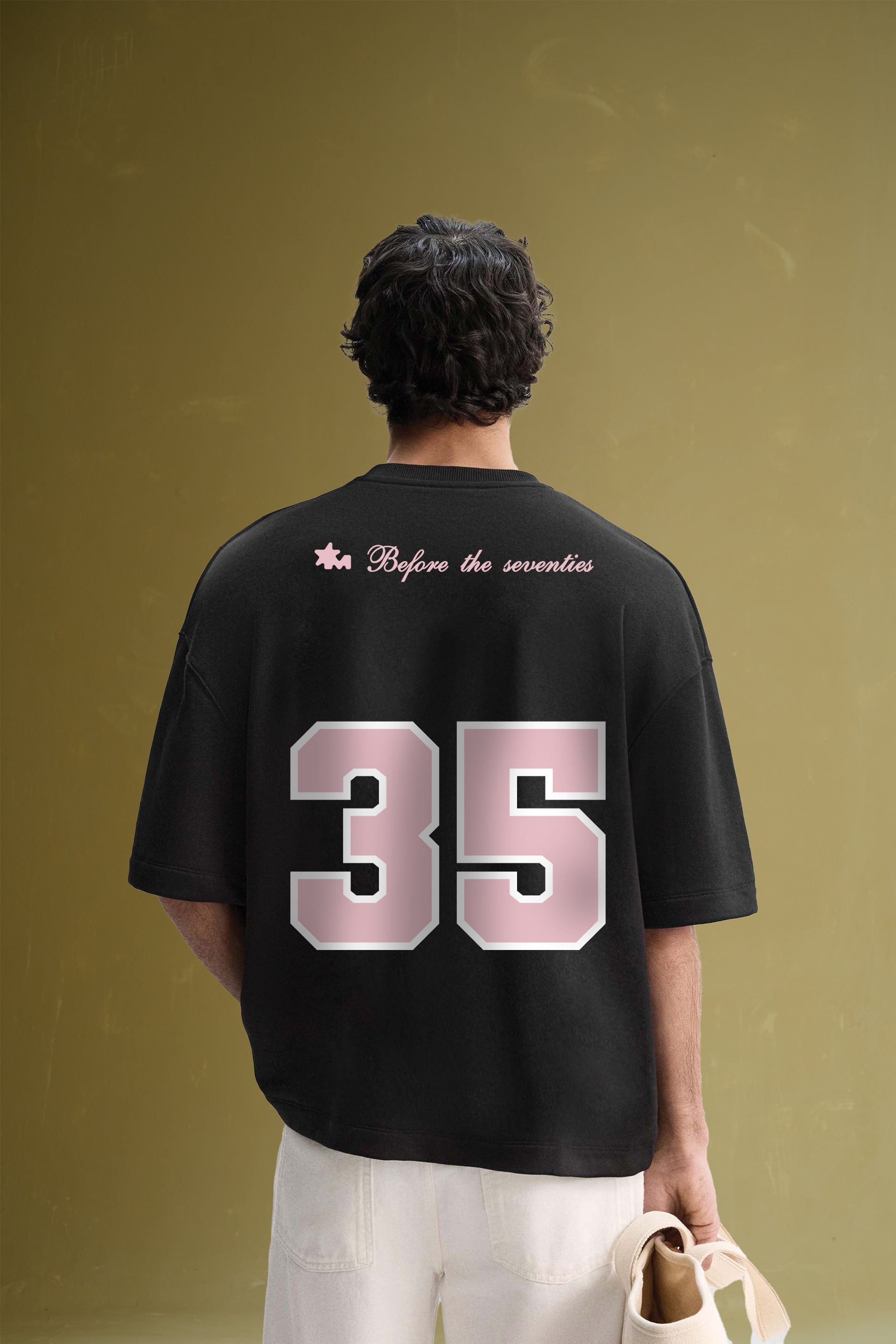 Buy Reimagined Black Oversized T-shirt Online at Main Character India