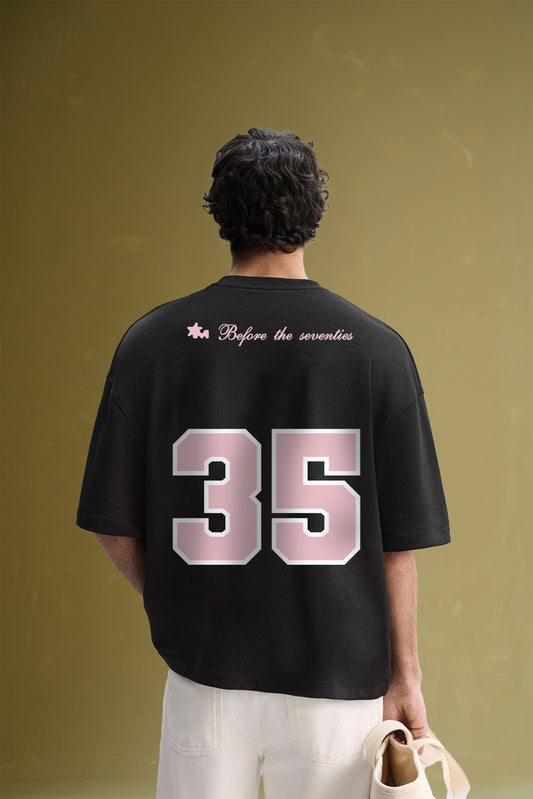 Reimagined Black Oversized T-shirt - Buy Old Money Online in India at Main Character