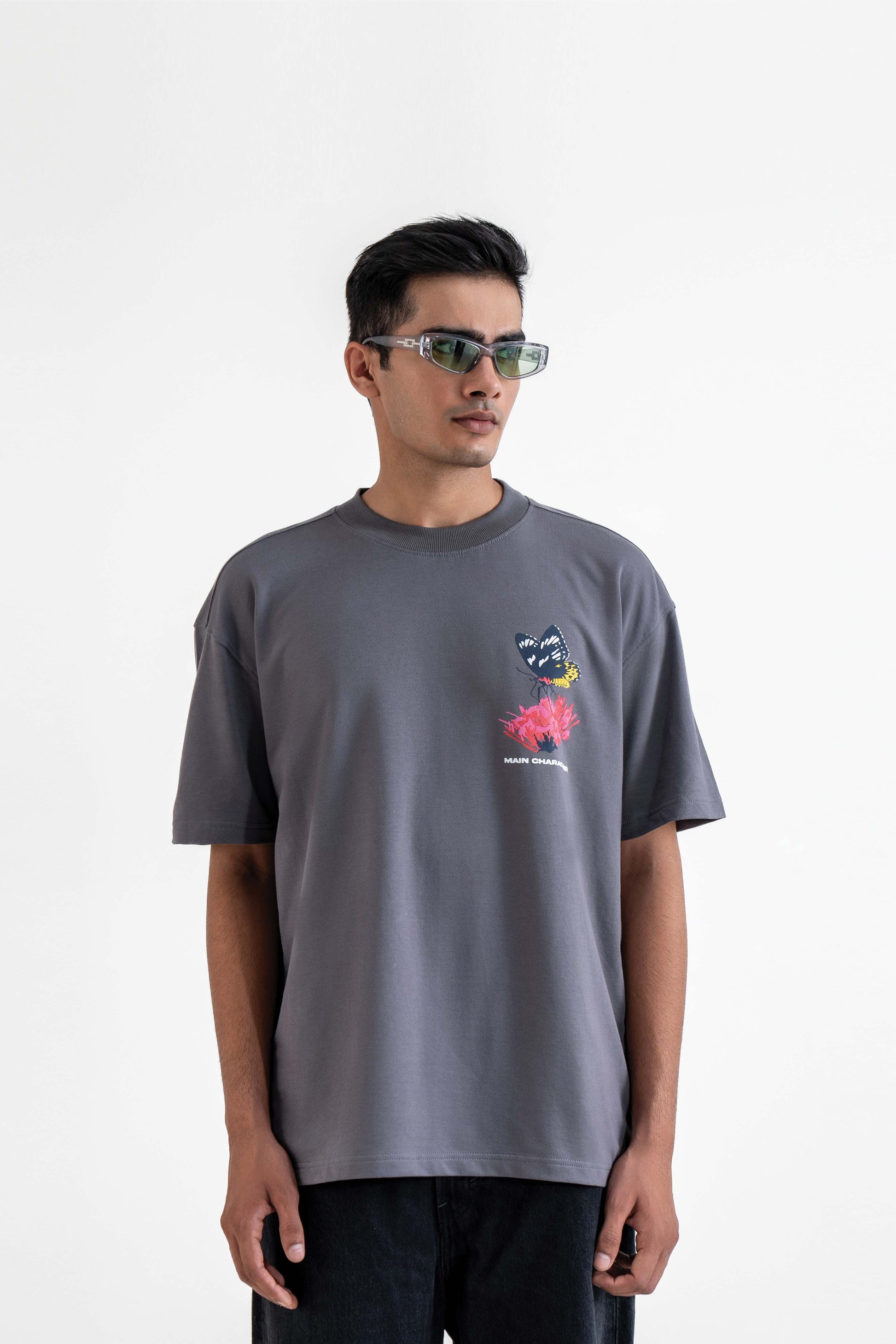 Buy Cruel Grey Oversized T-Shirt Online at Main Character India