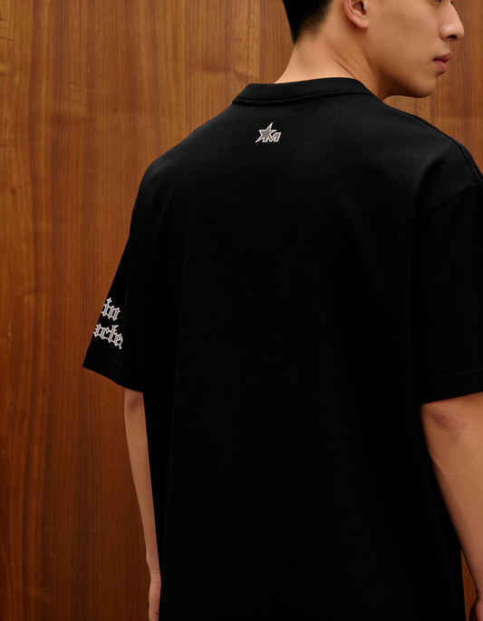 Nevermind Black Oversized T-shirt - Buy Oversized T-Shirts Online in India at Main Character