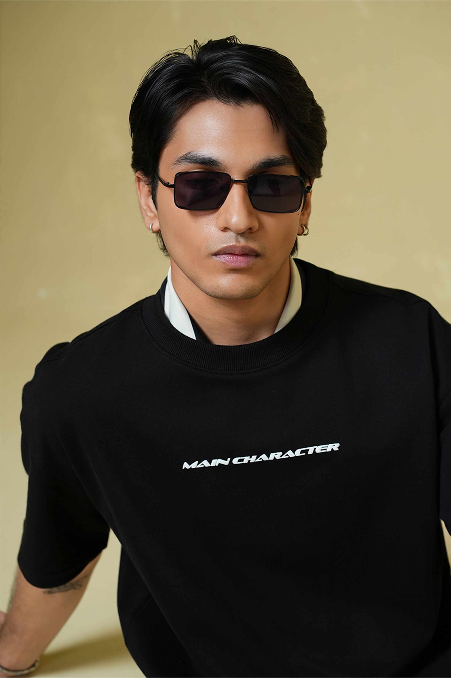 Buy Playlist Oversized T Shirt Online at Main Character India