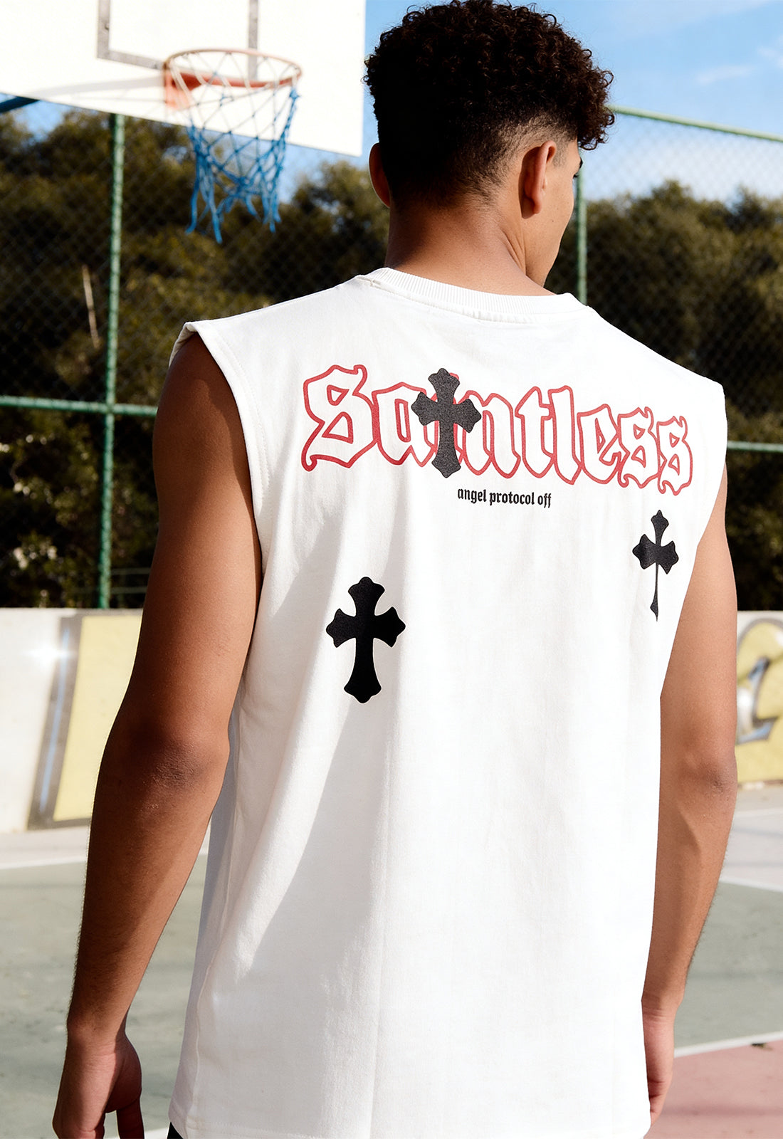 Saintless White Vest