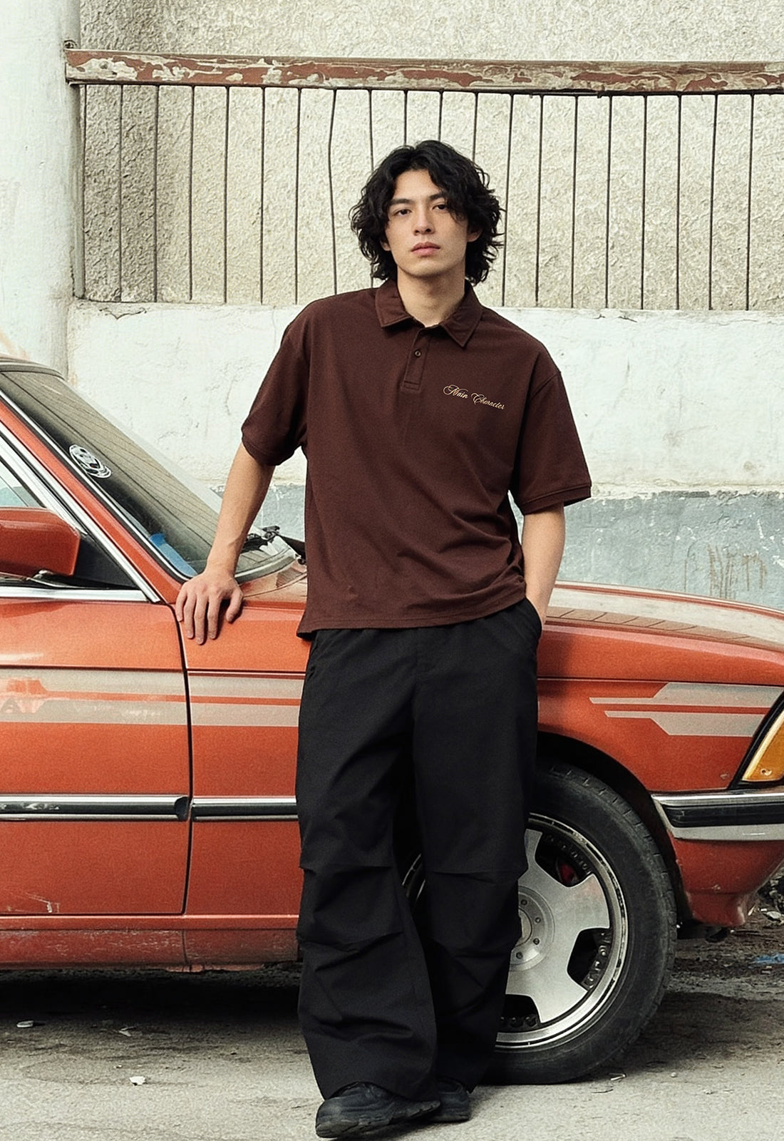 Blessed Different Oversized Polo T-Shirt