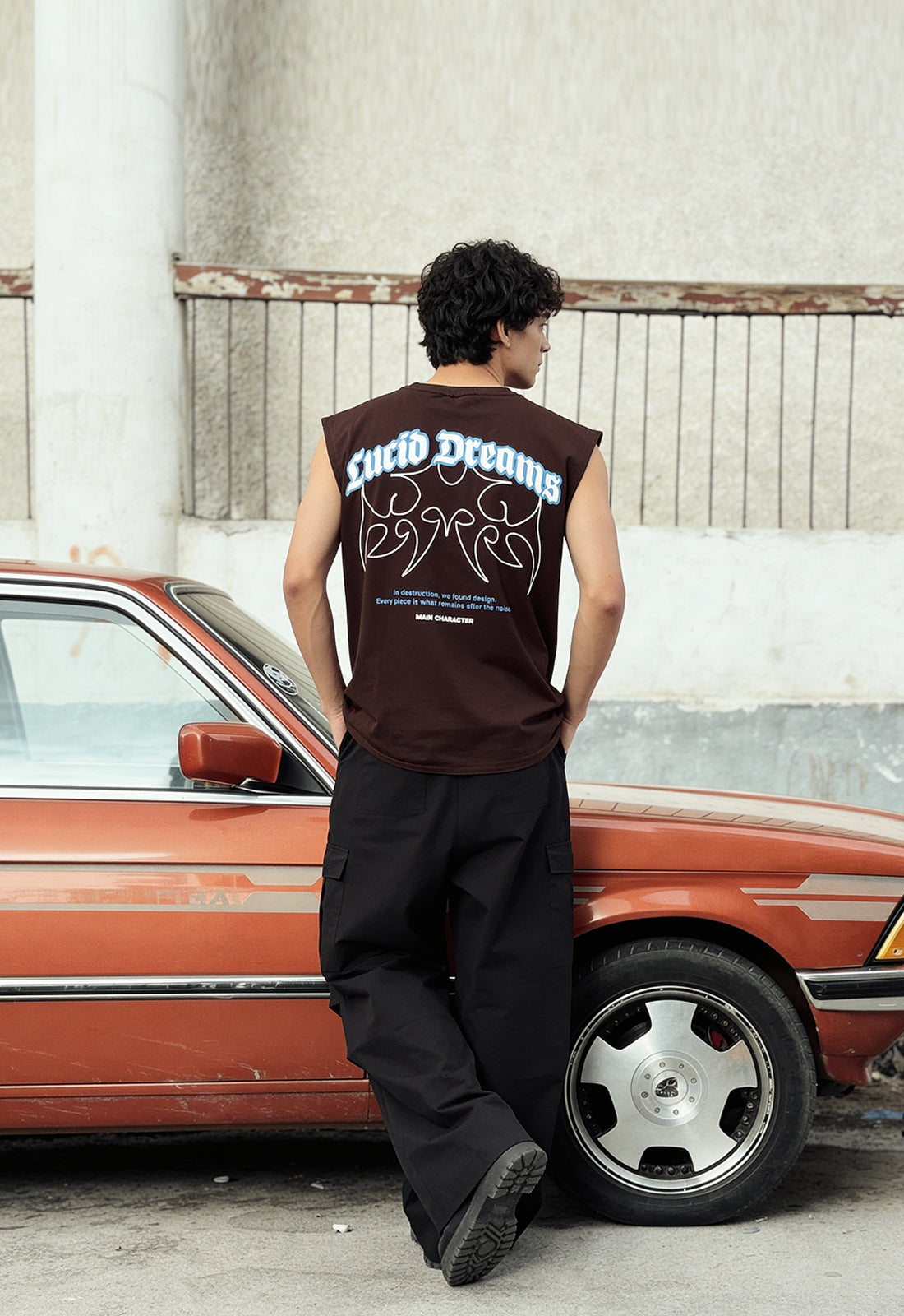 Lucid Dreams Brown Vest