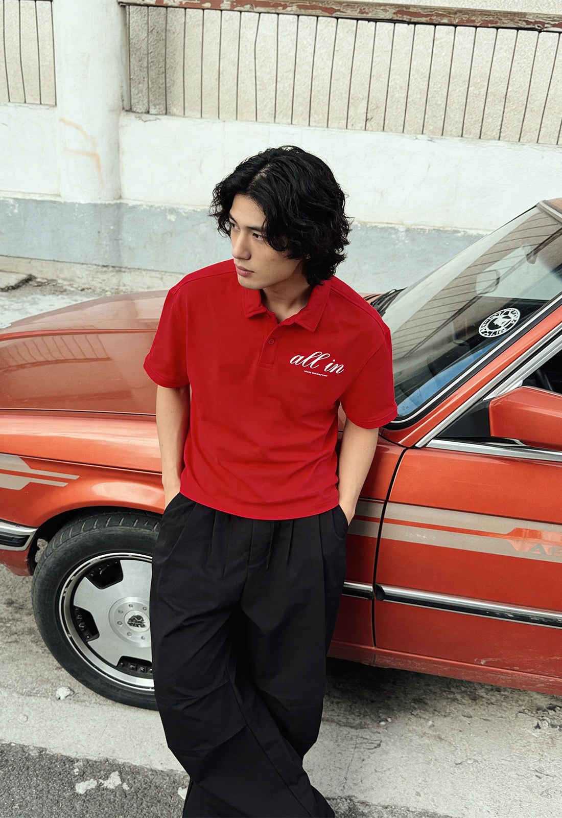 All In God's Plan Oversized Polo T-Shirt