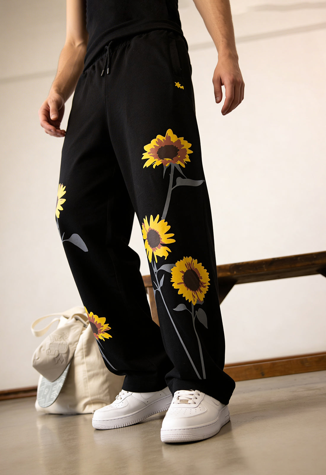 Dawn Sunflower Cotton Pant