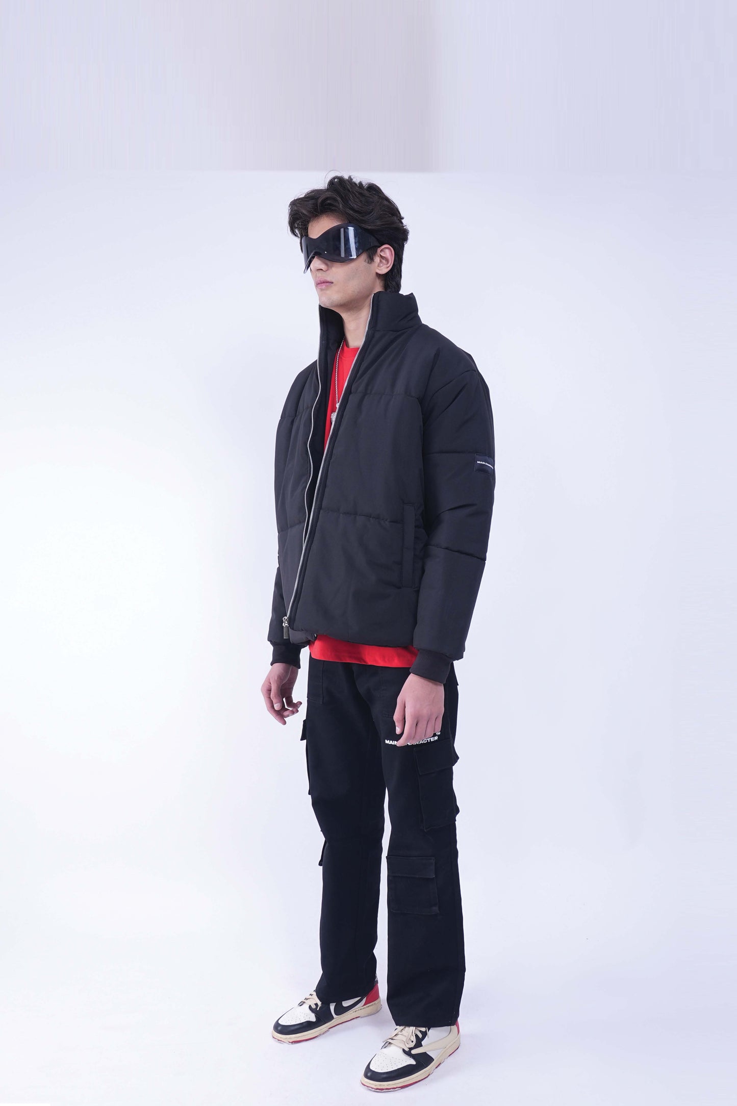 Heavy Padded Black Puffer Jacket