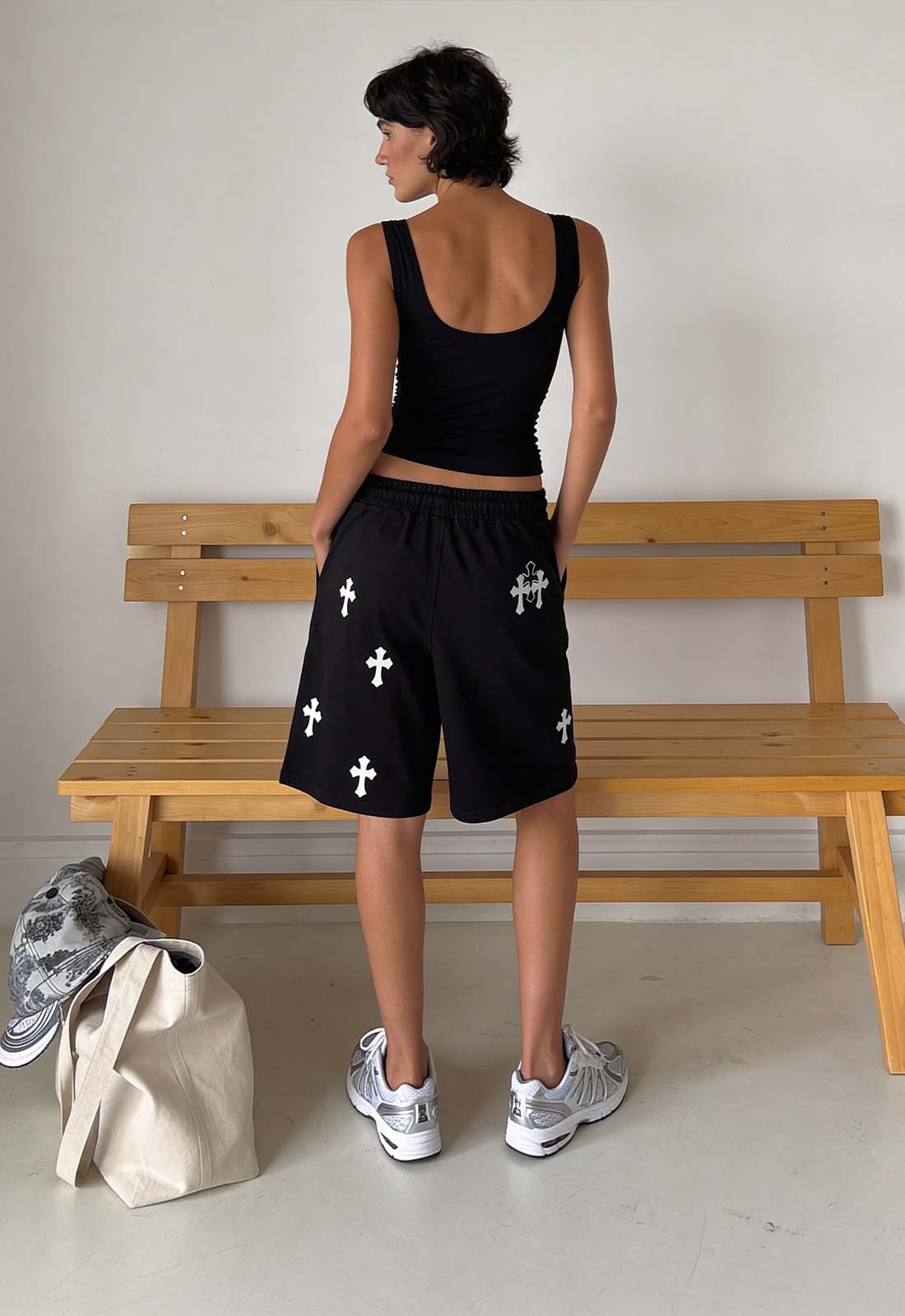 Gothic Cross Shorts – Main Character