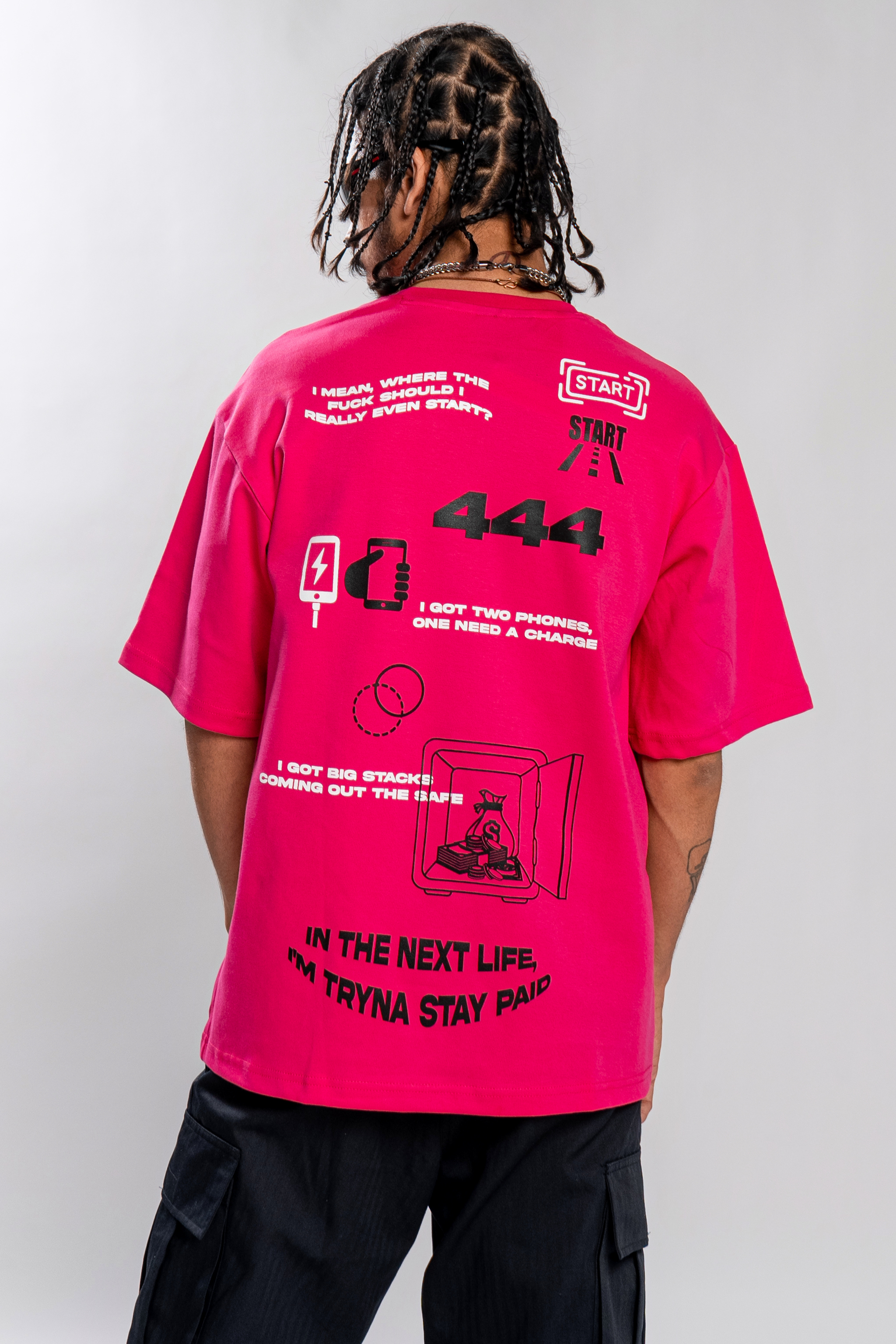 444 Oversized T Shirt