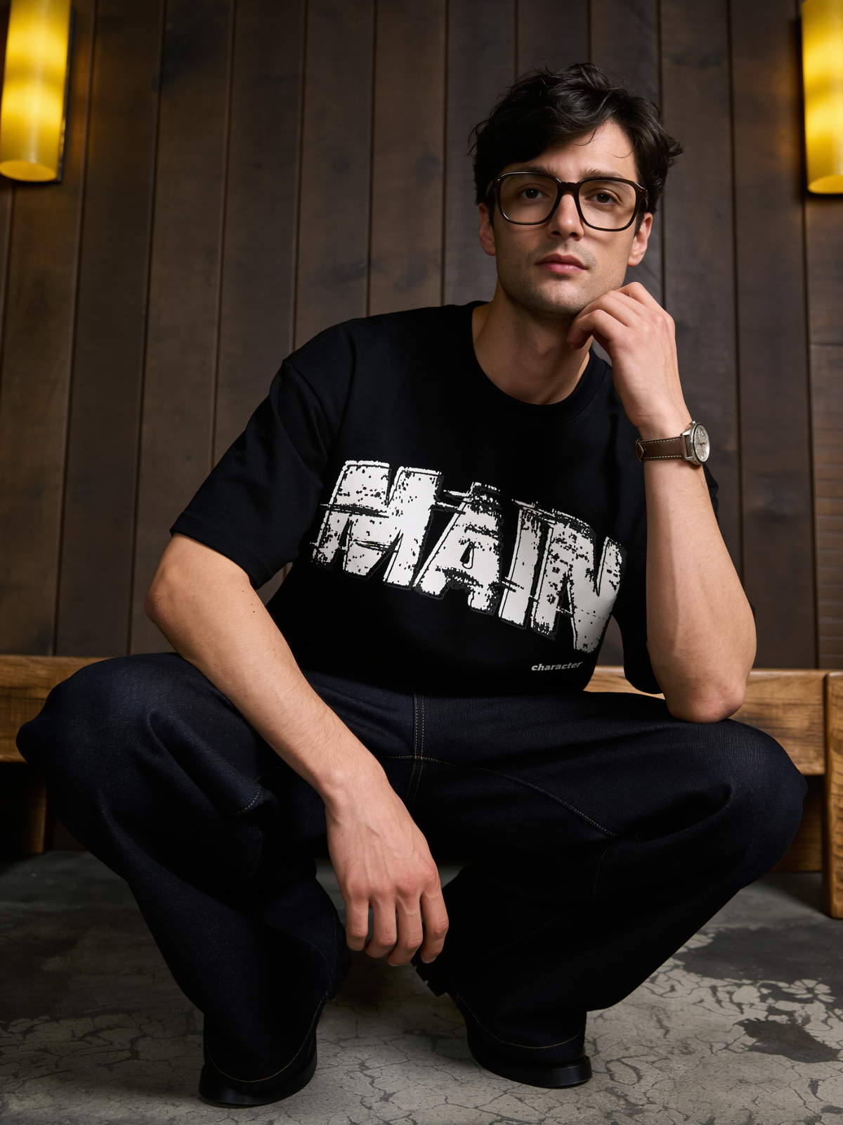 Glitch 04 Boxy Oversized T-Shirt