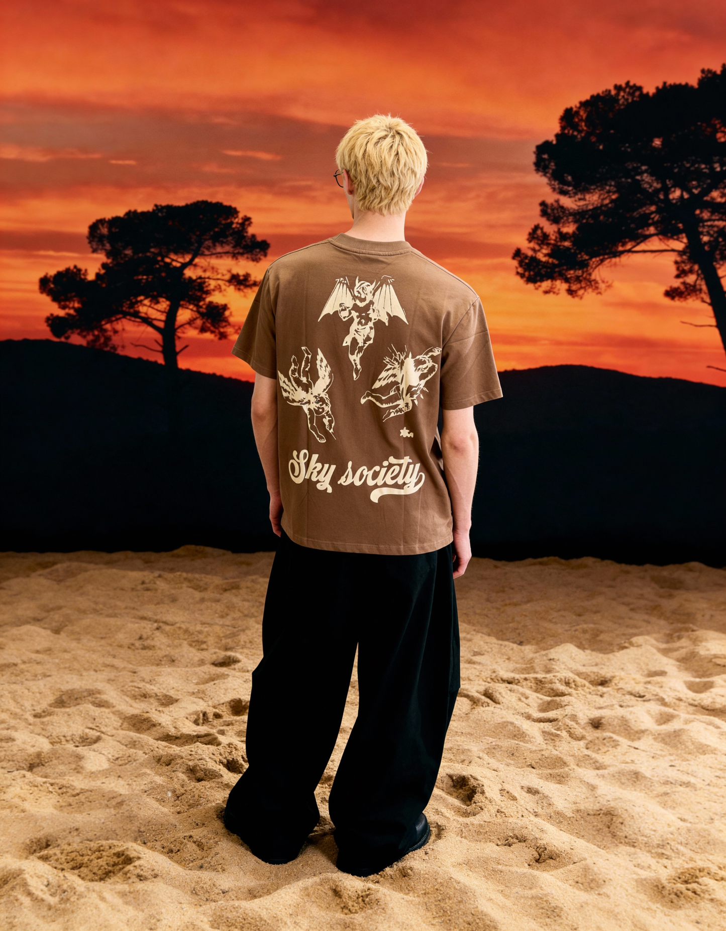 Sky Society Oversized T-Shirt