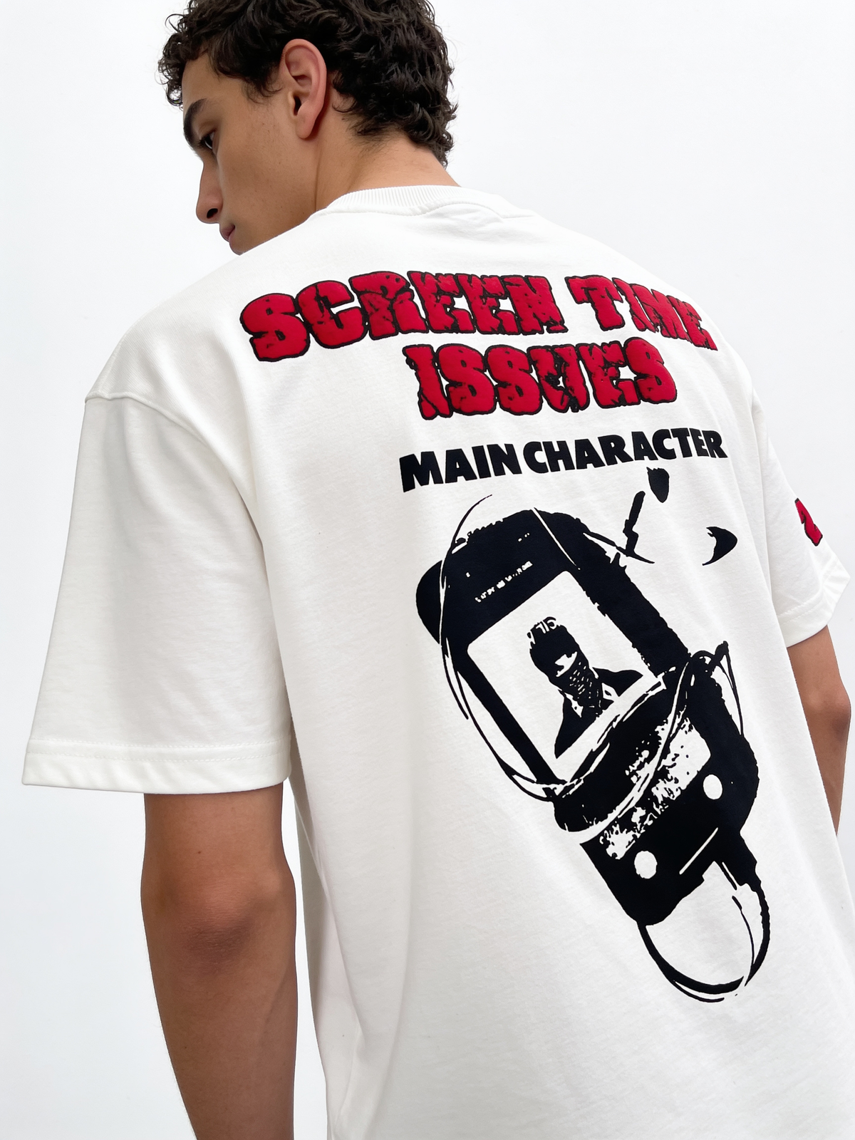 Screen Time Heavyweight Oversized T-Shirt