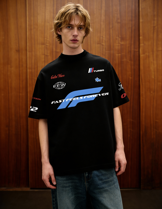 Fast Feel Heavyweight-Oversized T-Shirt – Main Character