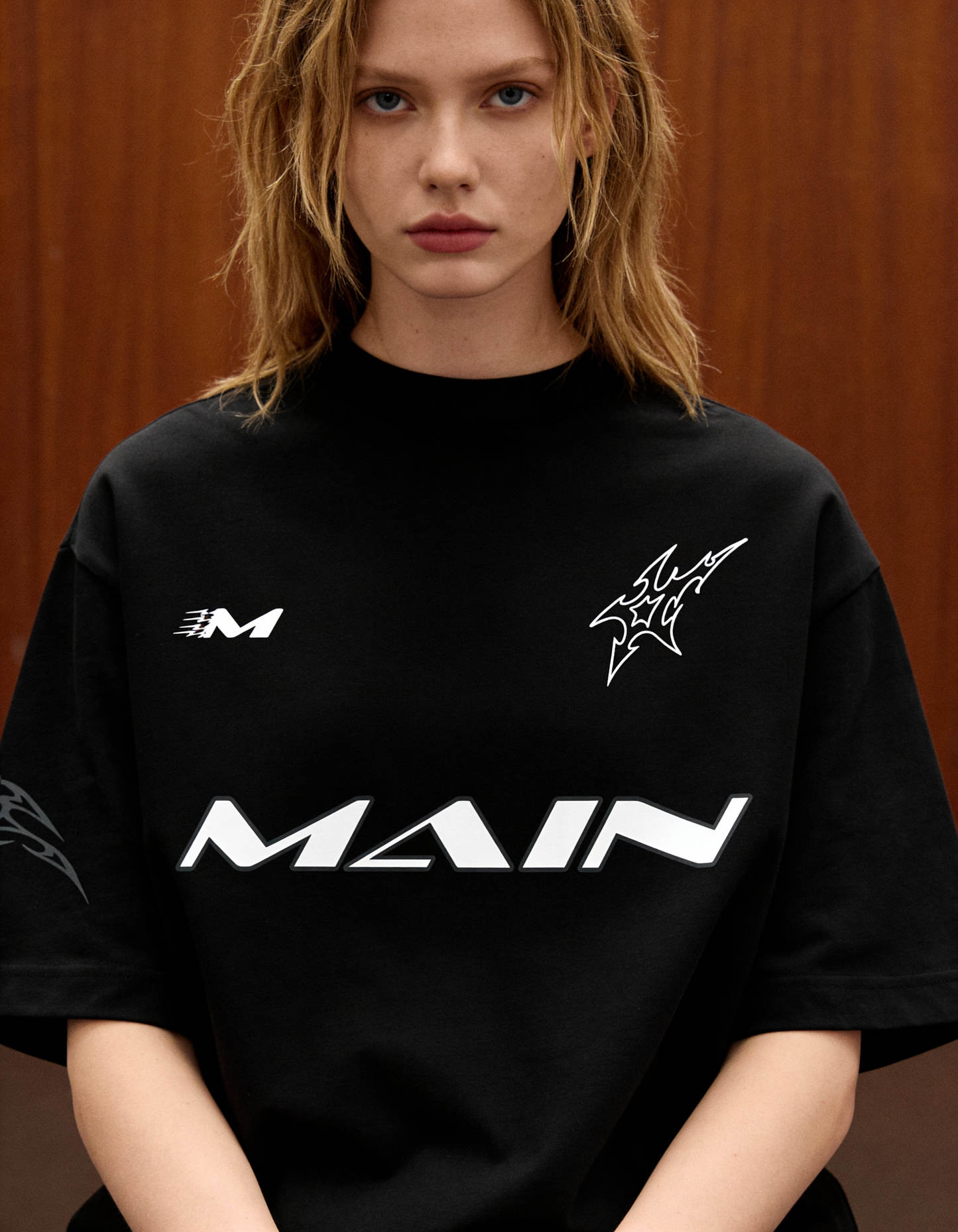 Night Born Heavyweight-Oversized T-Shirt