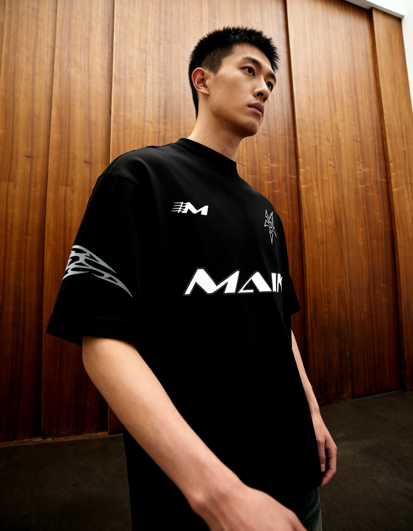 Night Born Heavyweight-Oversized T-Shirt