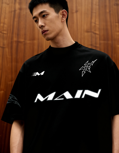 Night Born Heavyweight-Oversized T-Shirt
