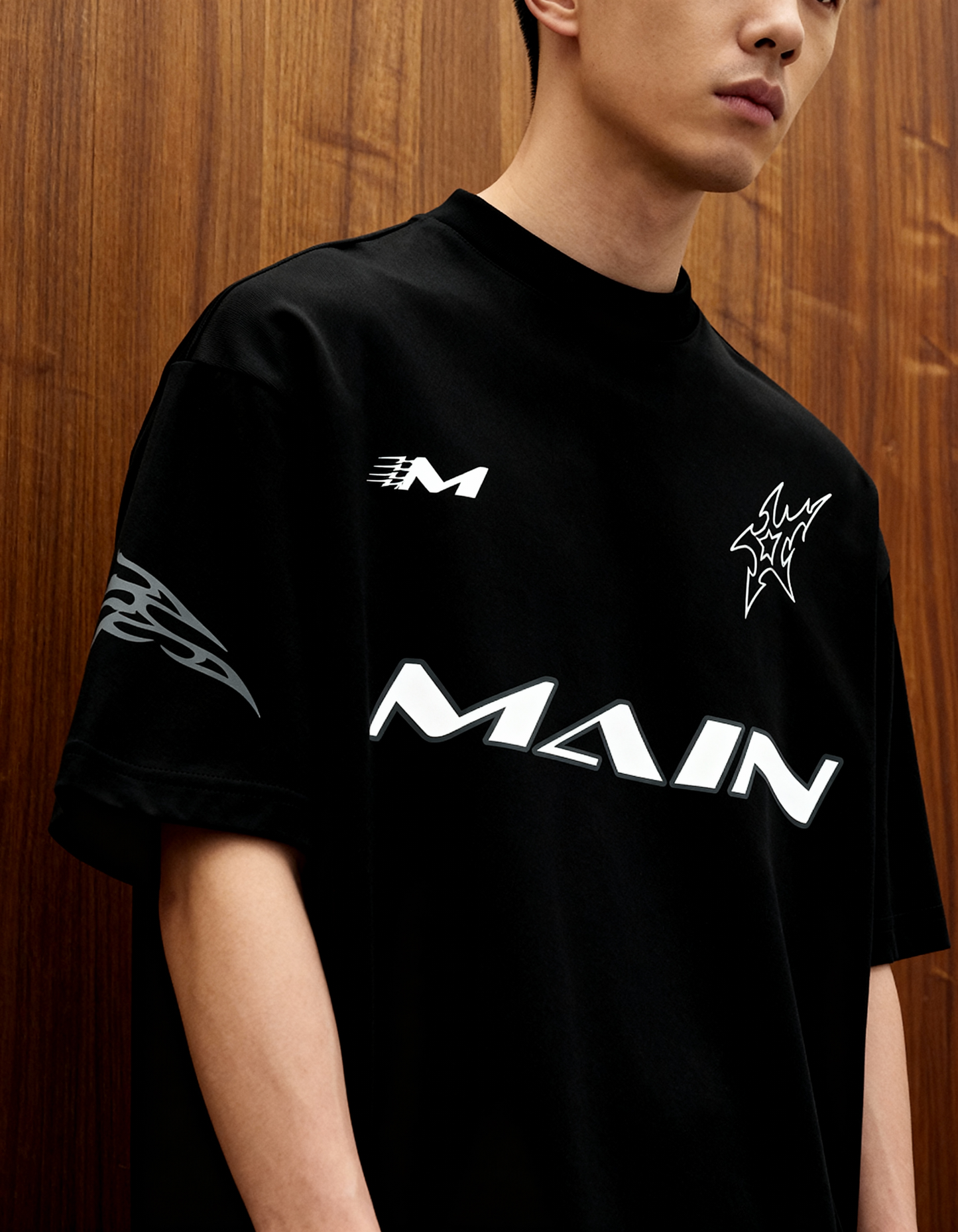 Night Born Heavyweight-Oversized T-Shirt