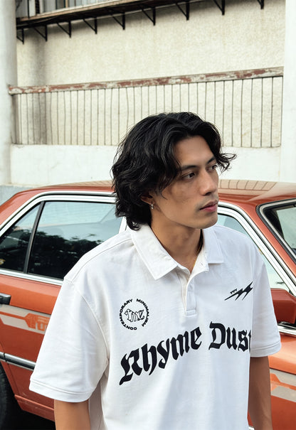 Rhyme Dust Oversized Polo T-Shirt