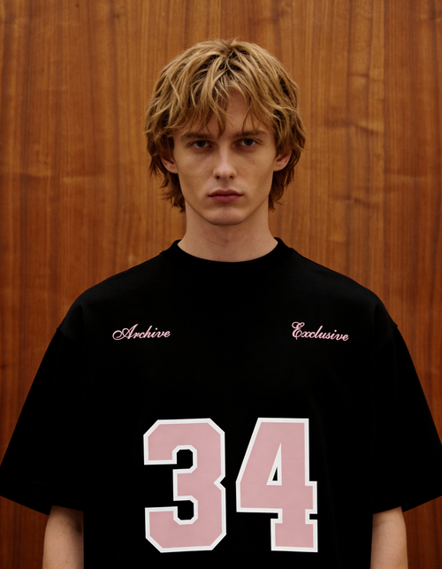 Reimagined Black Oversized T-Shirt