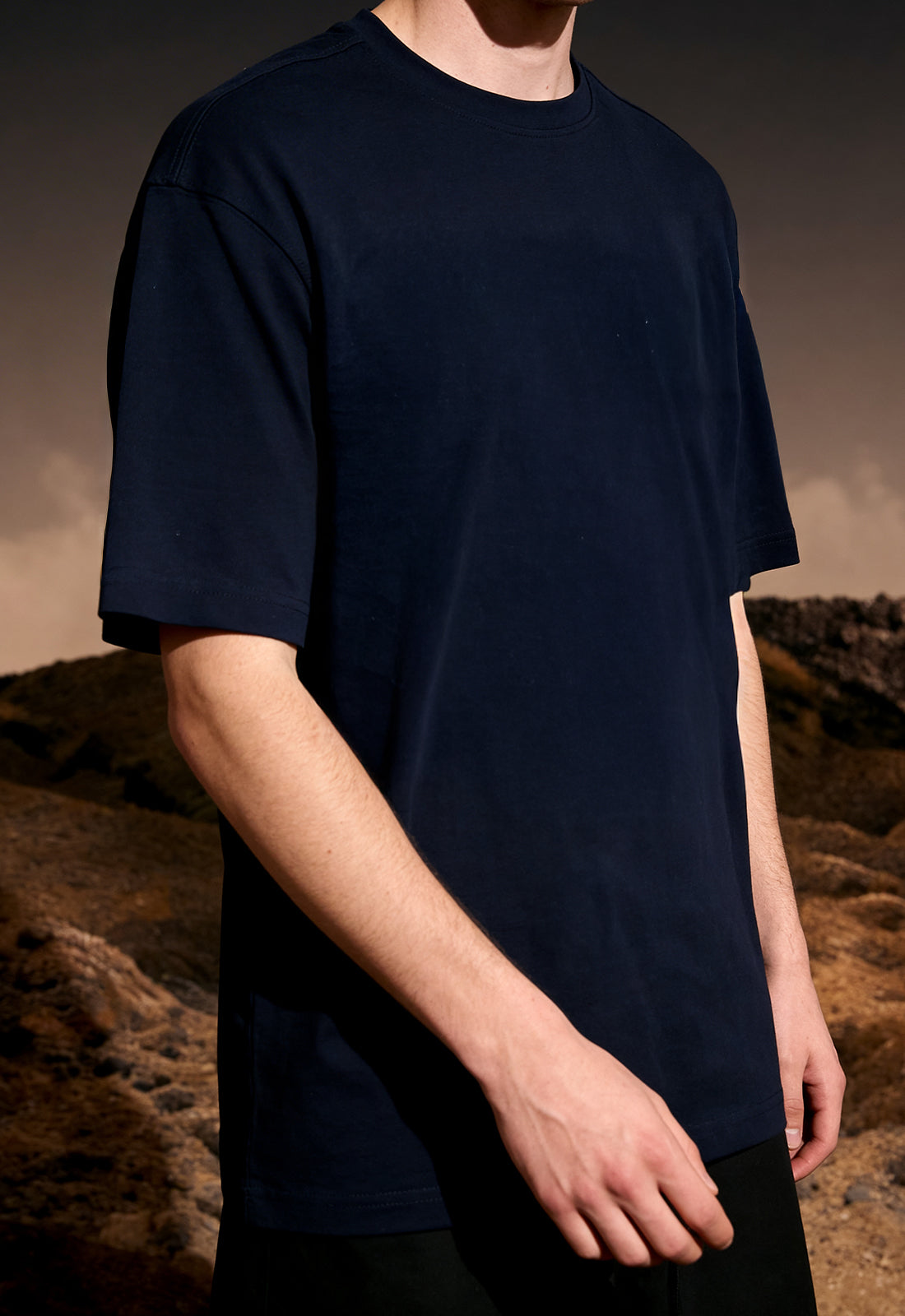 Signature Navy-Blue Summer T-Shirt