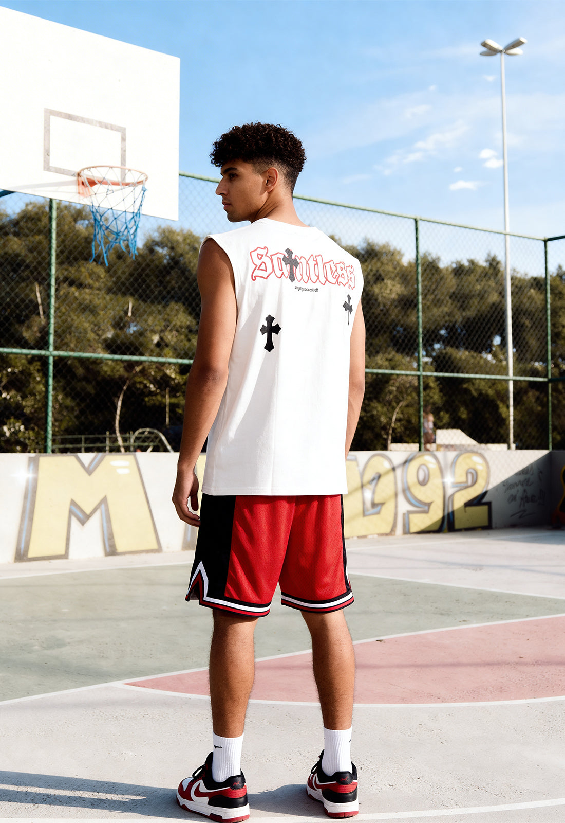 Saintless White Vest