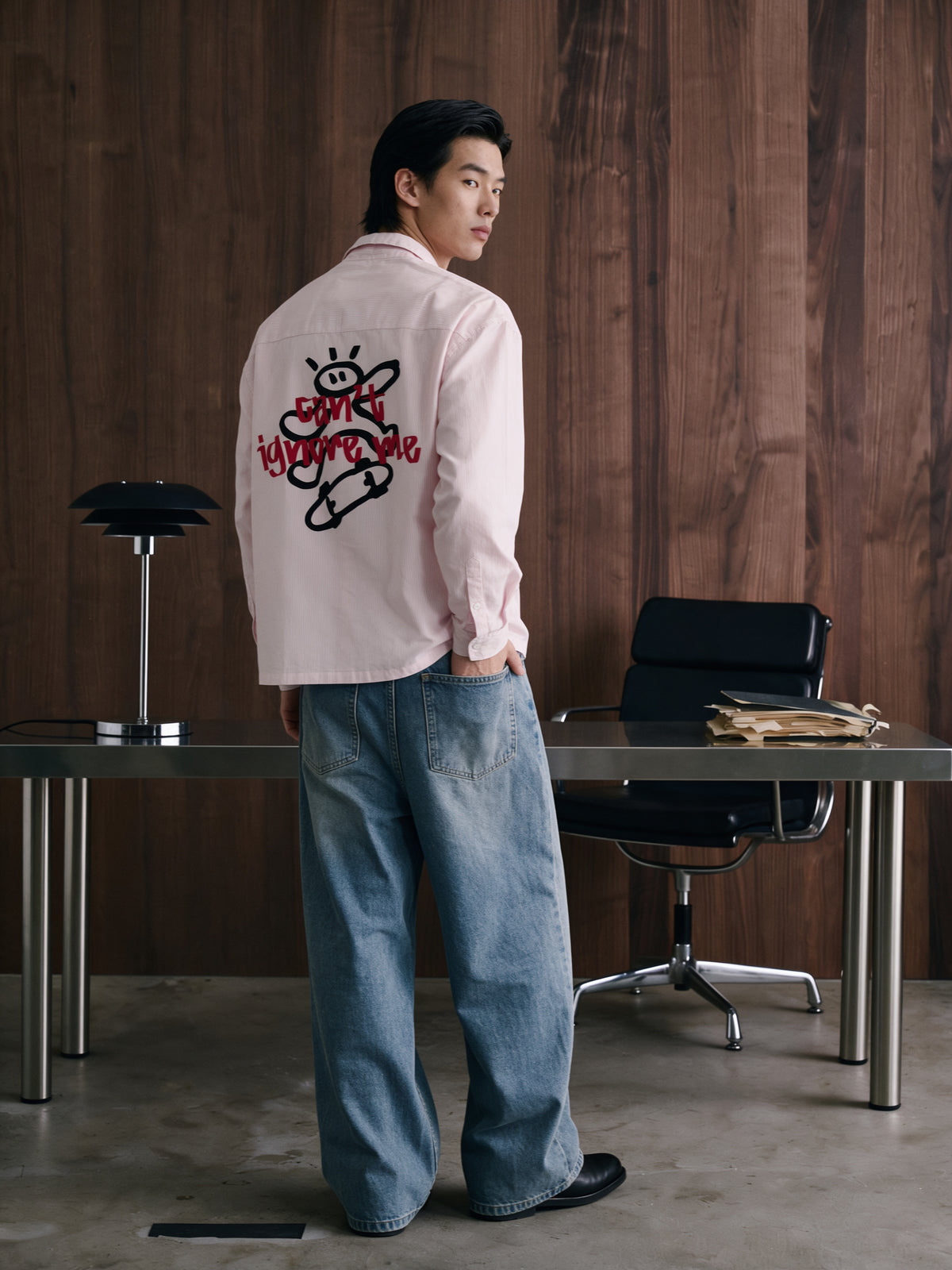 Can't Ignore Oversized Shirt