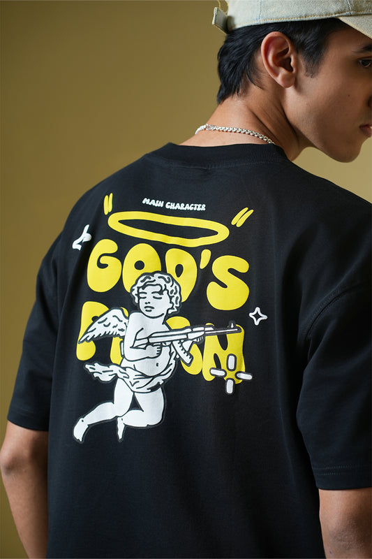 God's Plan Oversized T-Shirt - Buy Streetwear T-shirts Online in India at Main Character