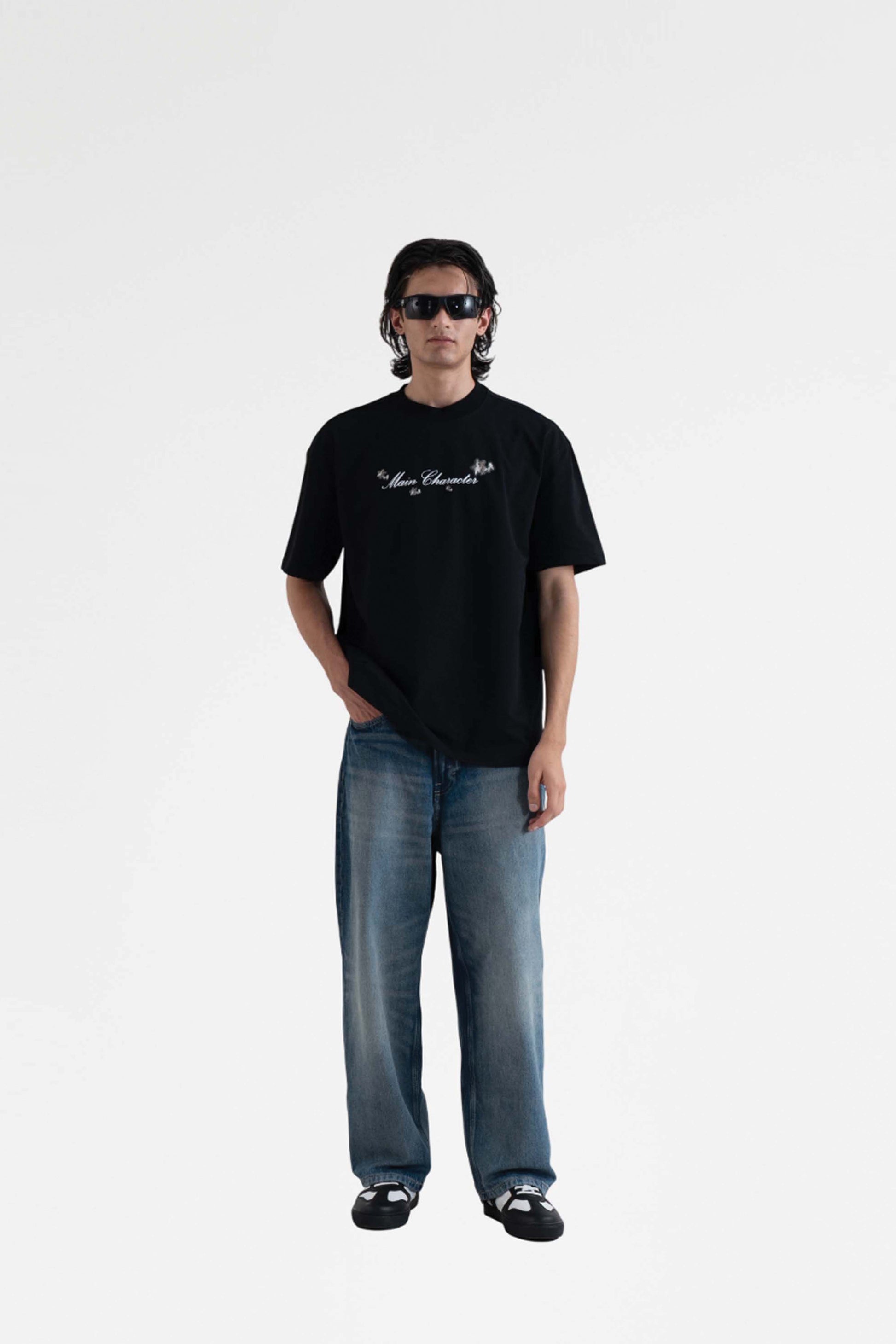 Buy Veni Vidi Vici Black Oversized  T-Shirt Online at Main Character India