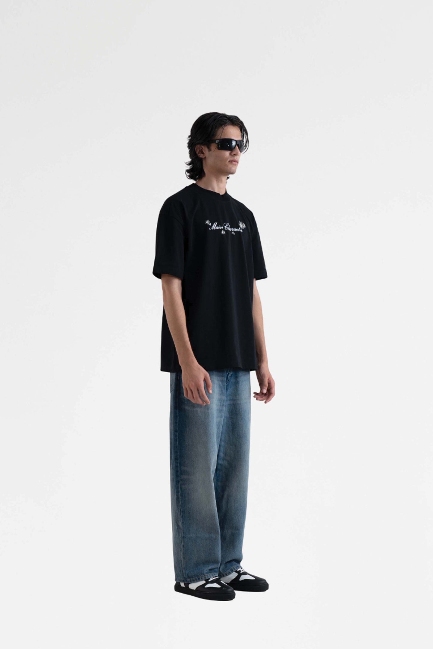 Veni Vidi Vici Black Oversized  T-Shirt