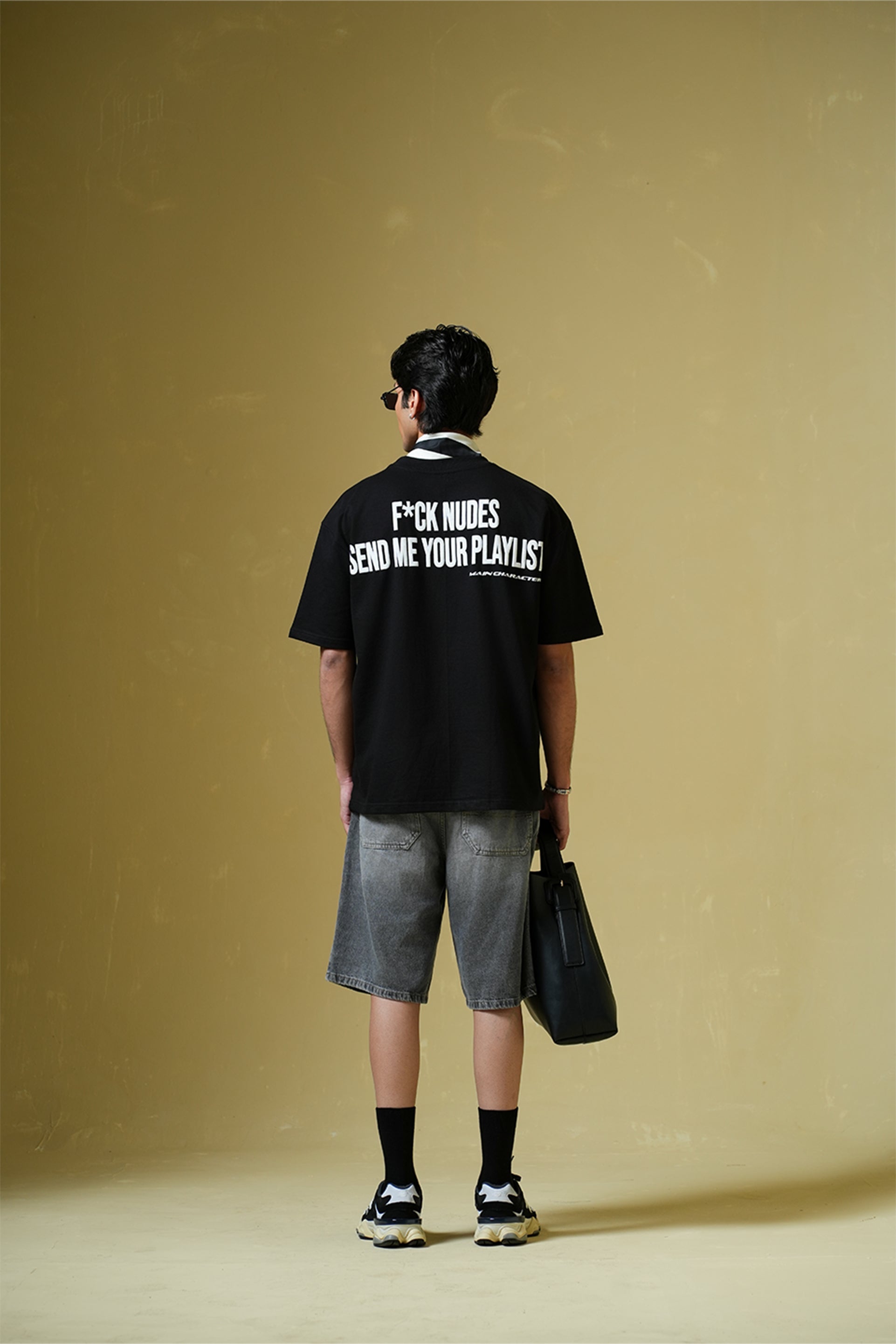 Buy Playlist Oversized T Shirt Online at Main Character India