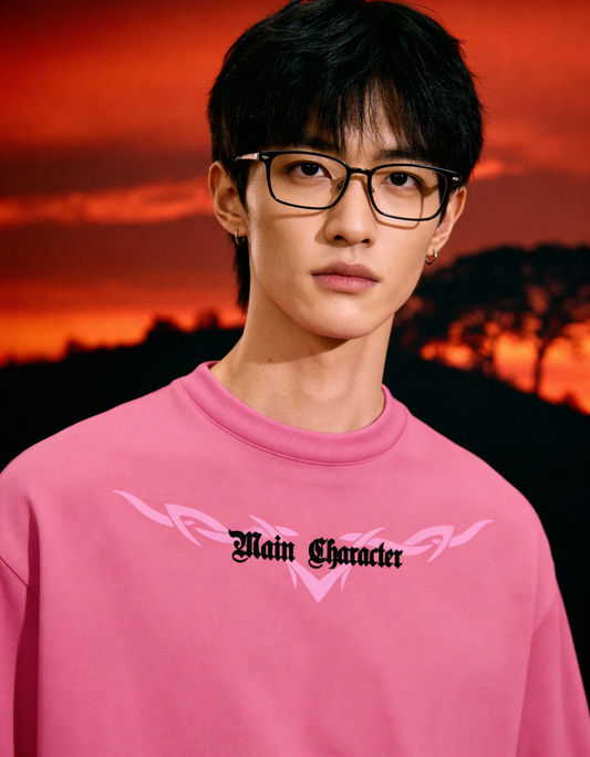 Germanica Pink Oversized T-Shirt - Buy Oversized T-Shirts Online in India at Main Character