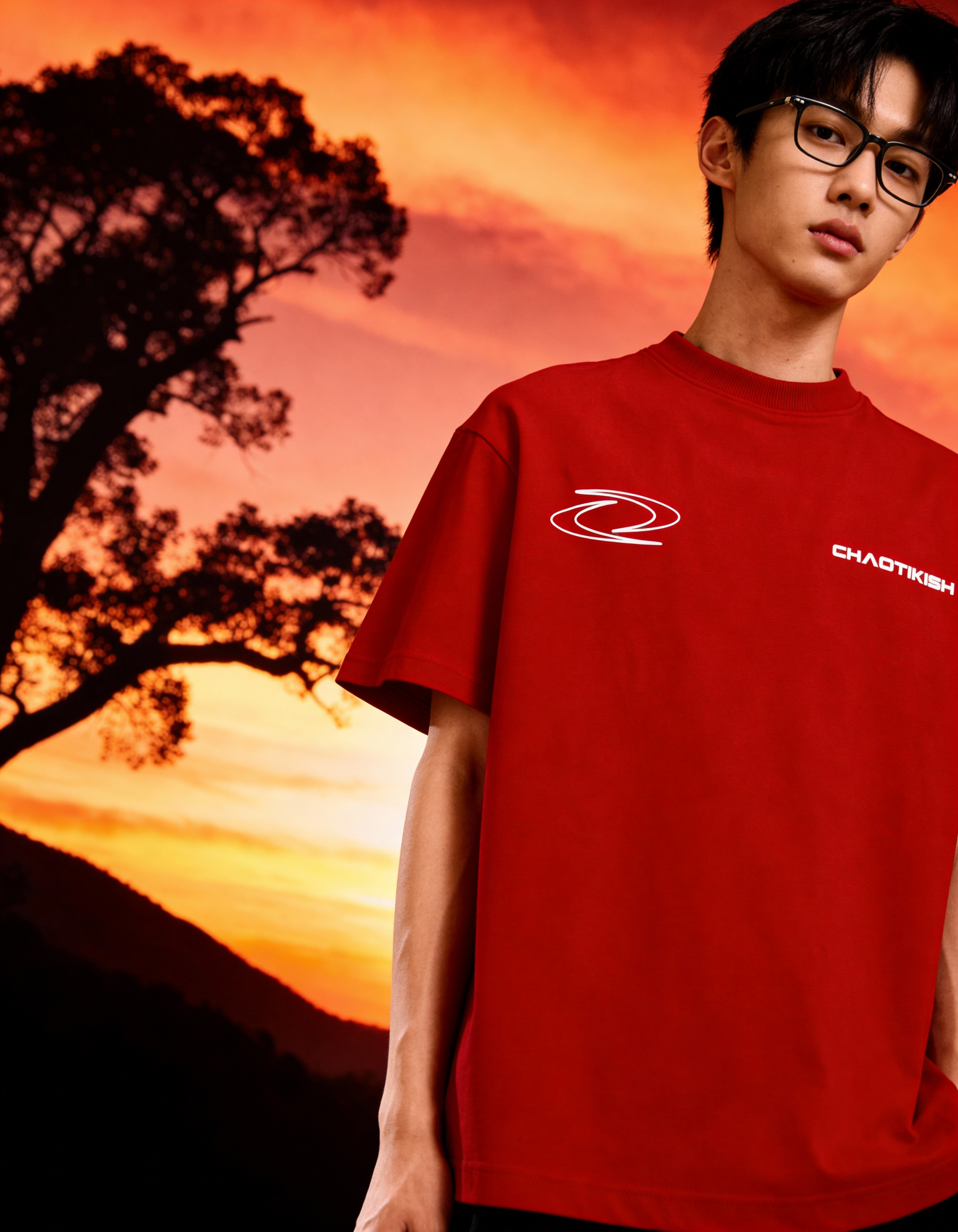 Buy Chaotikish Oversized t-shirt Online at Main Character India