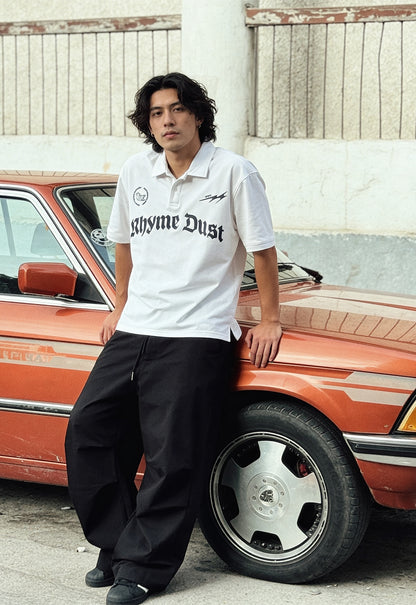 Rhyme Dust Oversized Polo T-Shirt