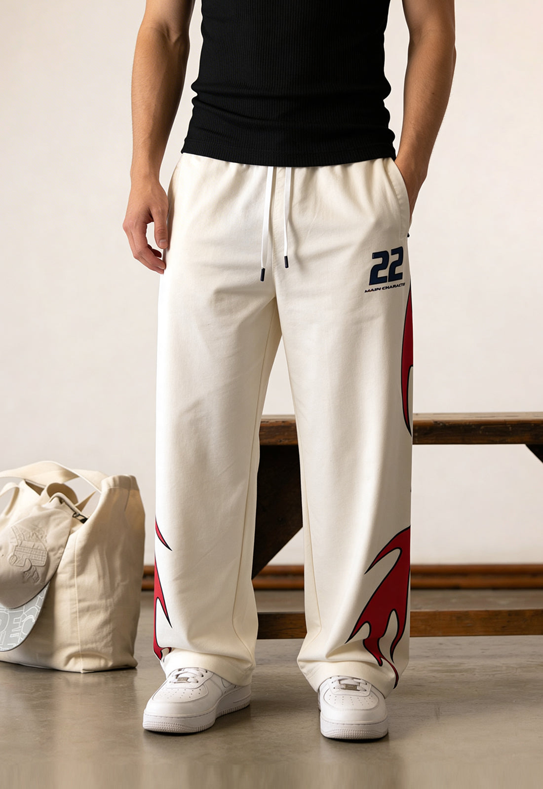 Flame Finish Essential Cotton Pant – Main Character