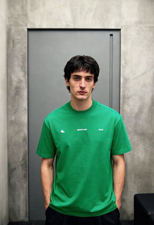 About You Green Heavyweight-Oversized T-Shirt