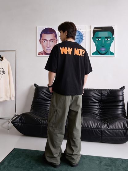 Why Not Boxy Oversized T-Shirt