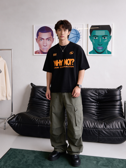 Why Not Boxy Oversized T-Shirt