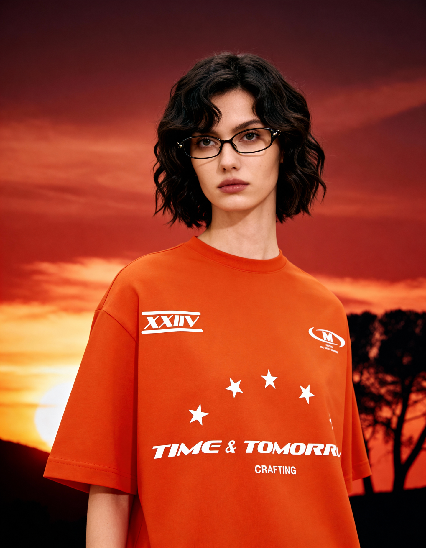 Time and Tomorrow Oversized t-shirt