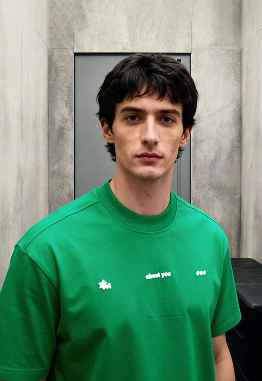 About You Green Heavyweight-Oversized T-Shirt