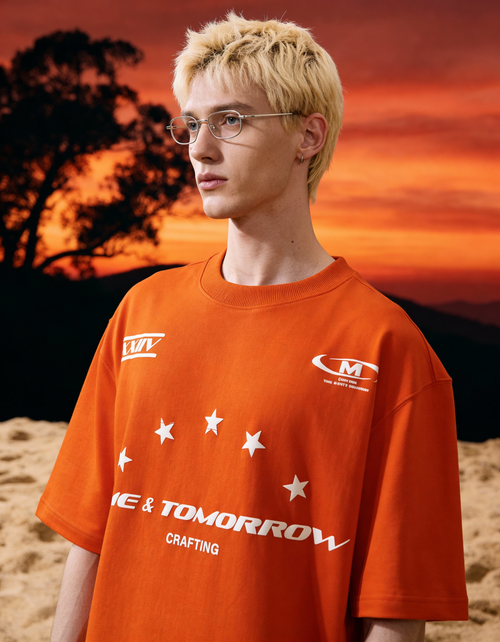 Time and Tomorrow Oversized t-shirt