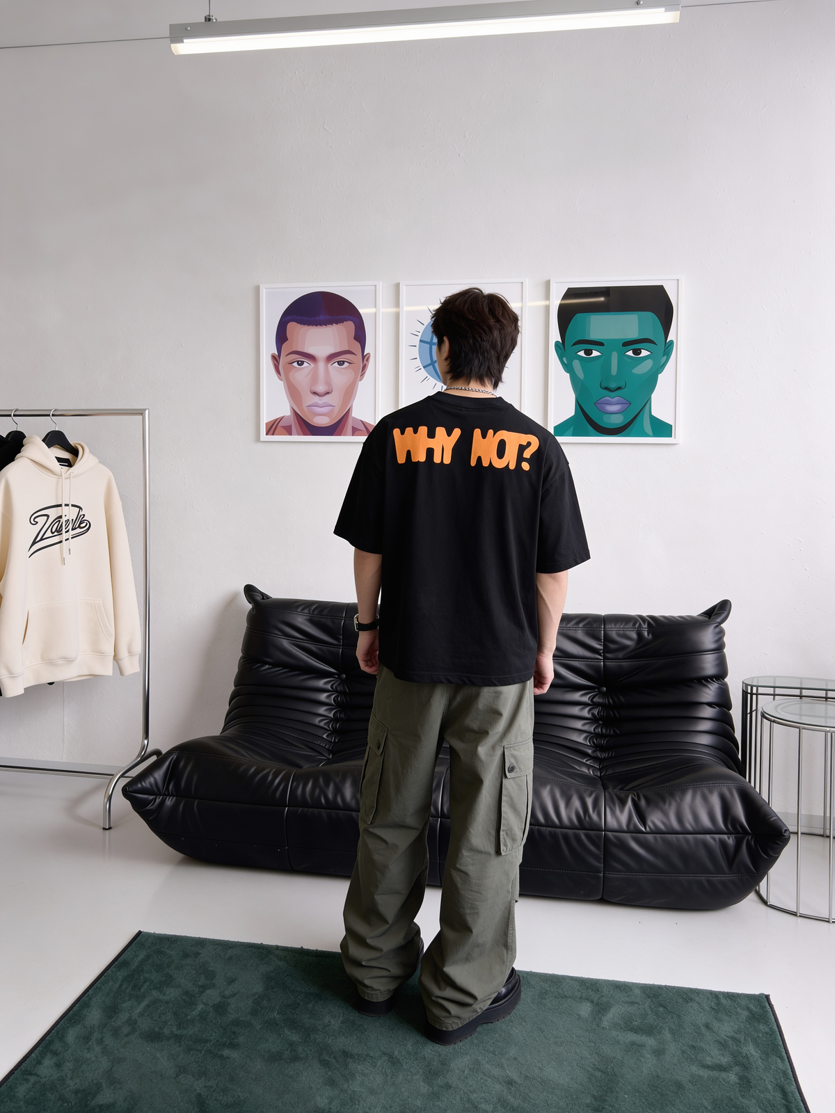 Why Not Boxy Oversized T-Shirt