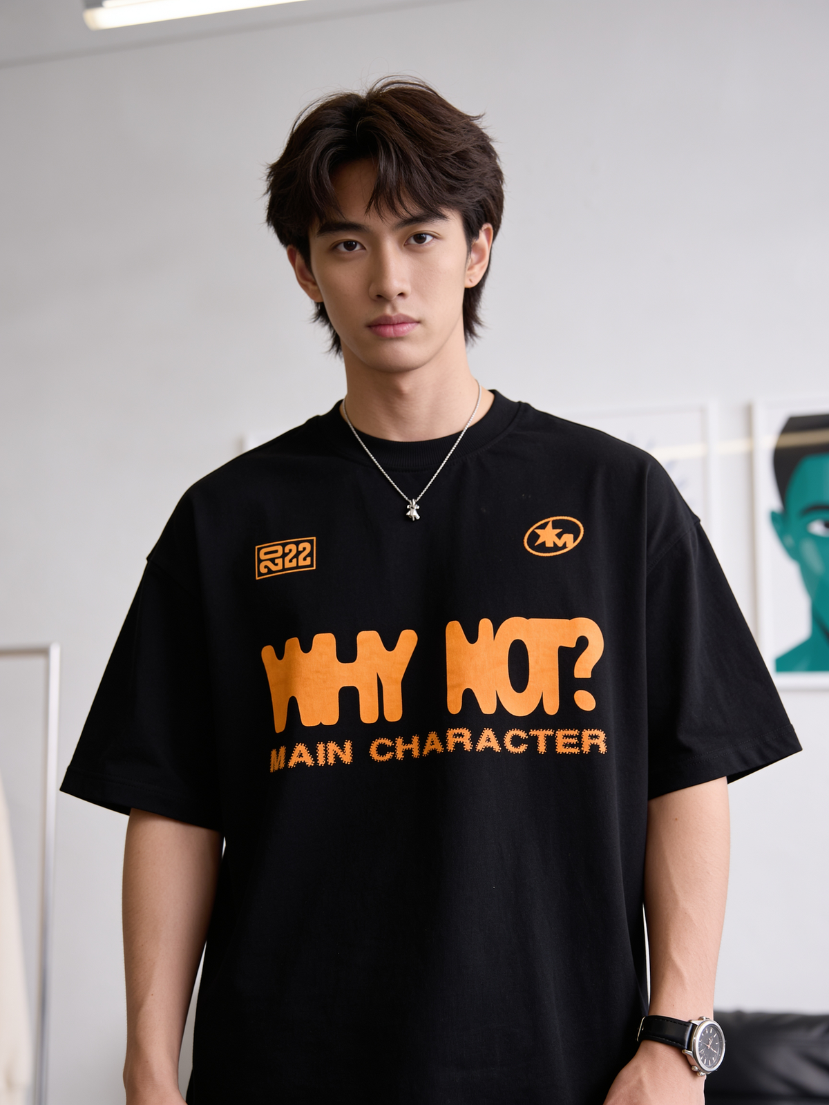 Why Not Boxy Oversized T-Shirt