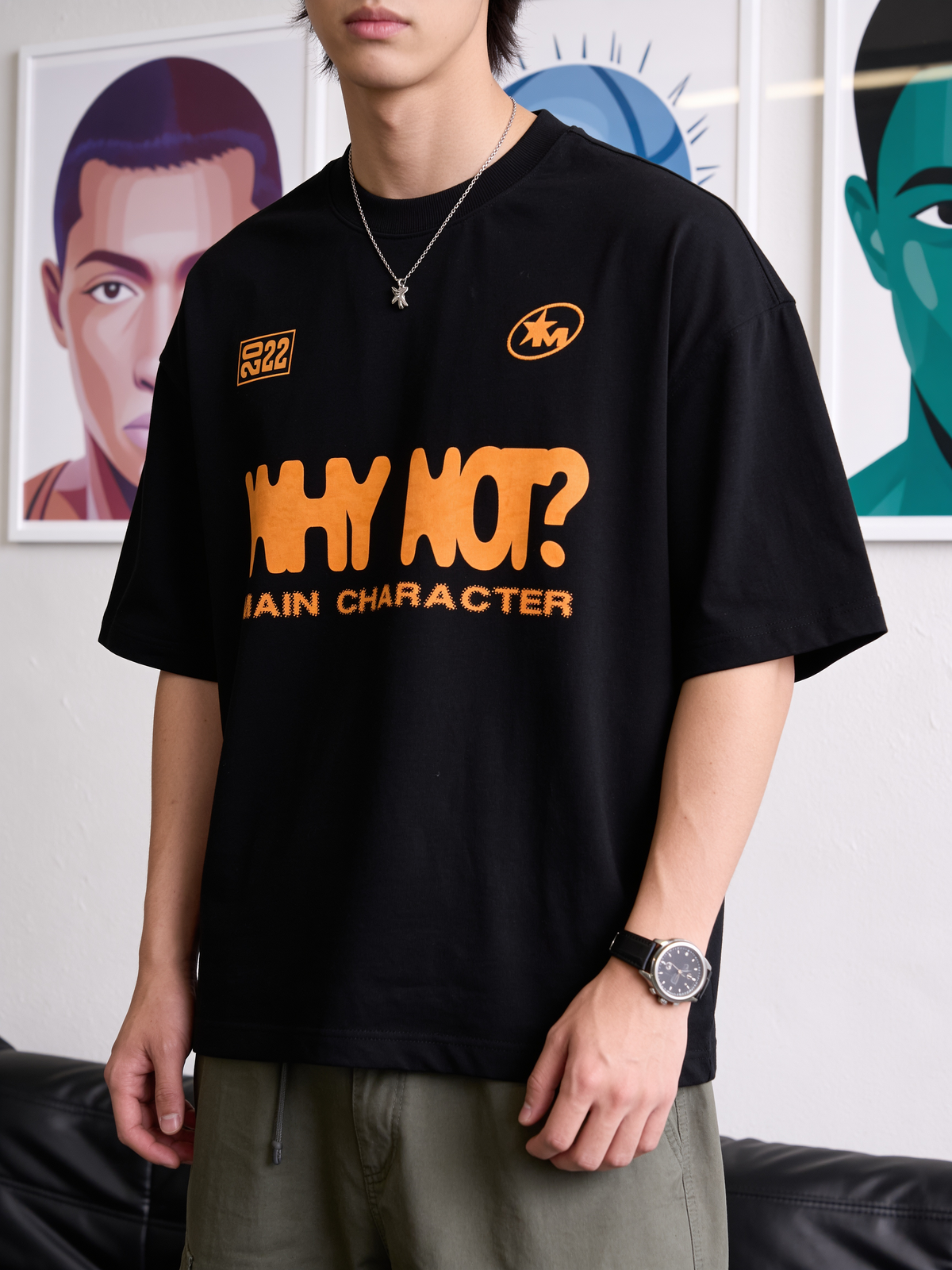 Why Not Boxy Oversized T-Shirt