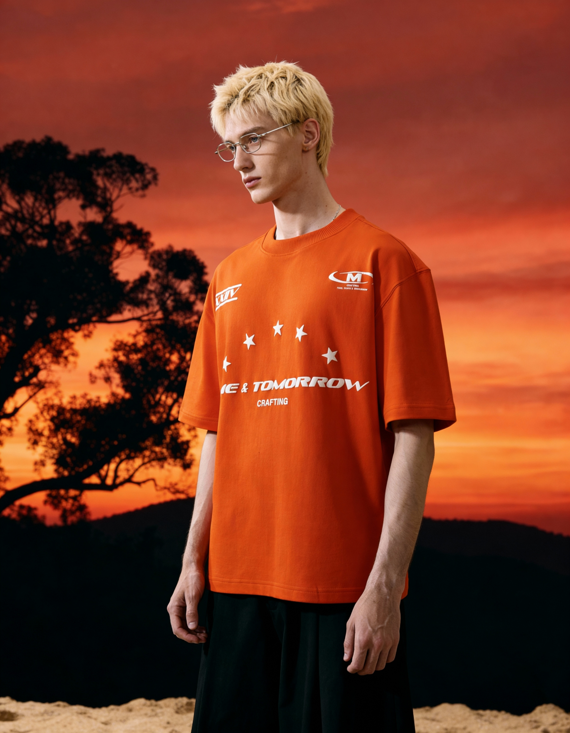 Buy Time and Tomorrow Oversized t-shirt Online at Main Character India