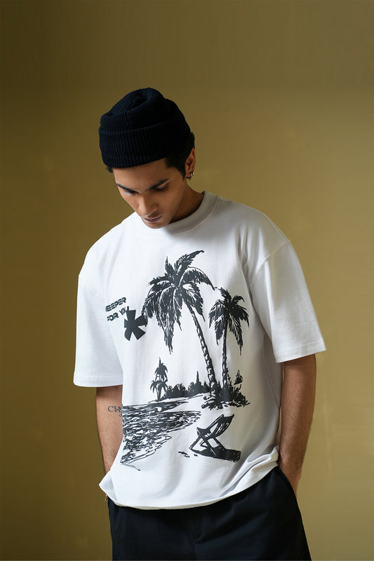 Deeper for you Oversized t-shirt - Buy Old Money Online in India at Main Character