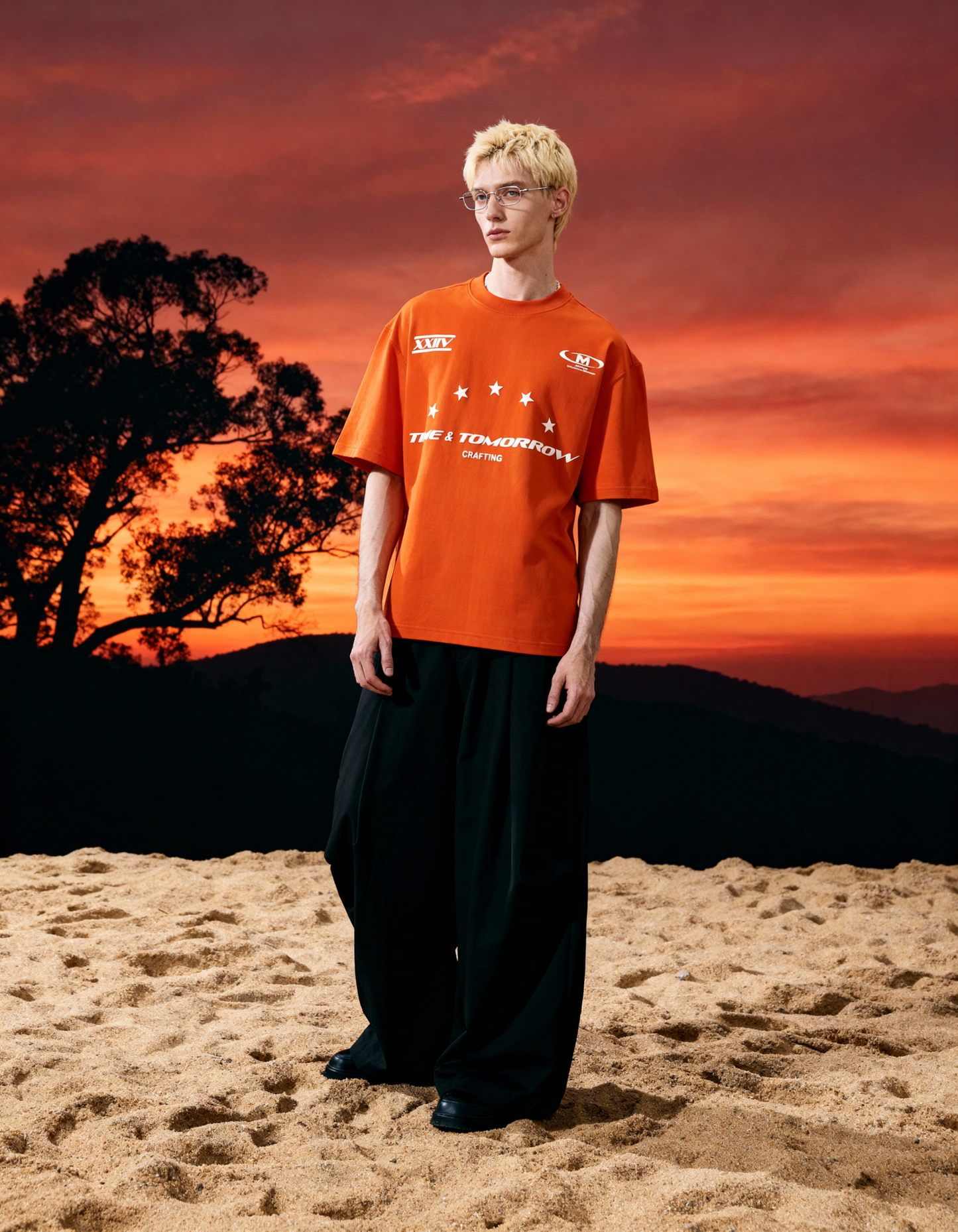 Time and Tomorrow Oversized t-shirt