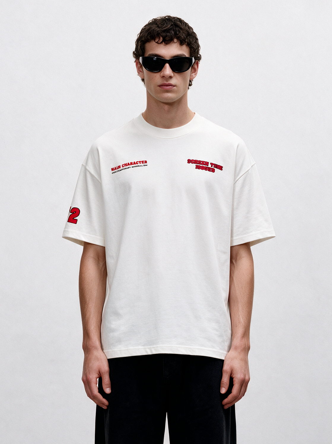 Screen Time Heavyweight Oversized T-Shirt